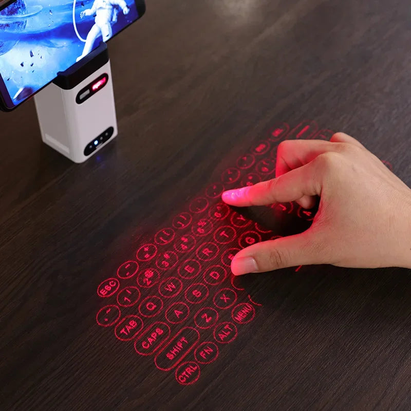 Virtual Laser Keyboard Bluetooth Wireless Touch Projector