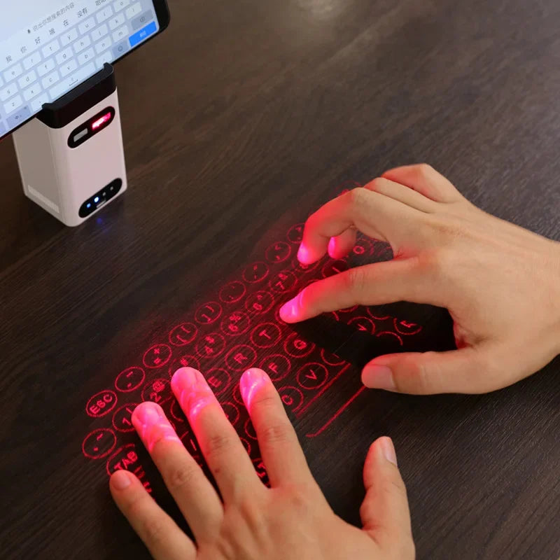 Virtual Laser Keyboard Bluetooth Wireless Touch Projector