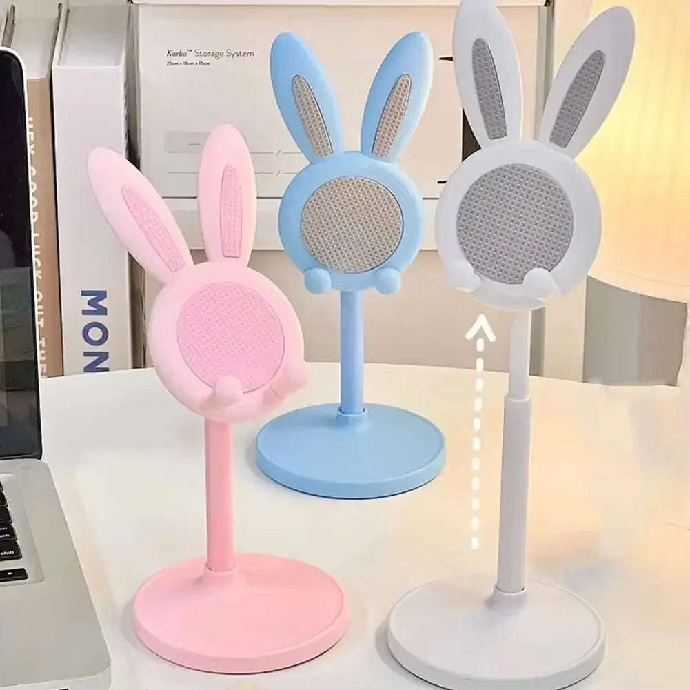 Cell Phone Stand,Angle Height Adjustable Bunny Phone Stand